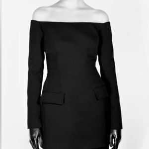 Zara off-shoulder limited edition dress